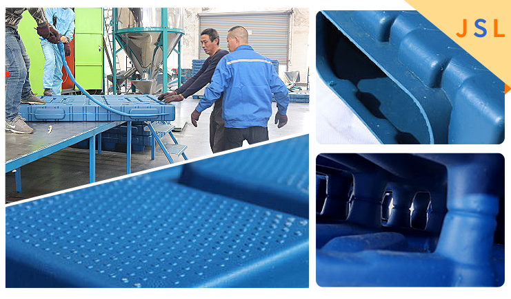 中空吹塑托盤的成型溫度及結(jié)構(gòu)，對承重的影響